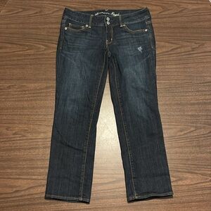 American Eagle AEO Stretch Size 4 Artist Denim Jeans